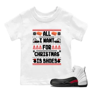 Taxi SNRT All - 12 Flip Christmas Want Tees Best-seller Kids Air Is Shoes For I Sneaker Detailed Jordan