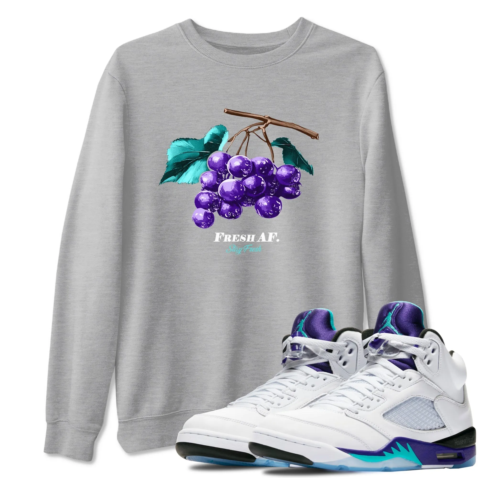 Tees Grape Fresh Best-in-class Air Sneaker SNRT 5 Jordan Grape Top choice -