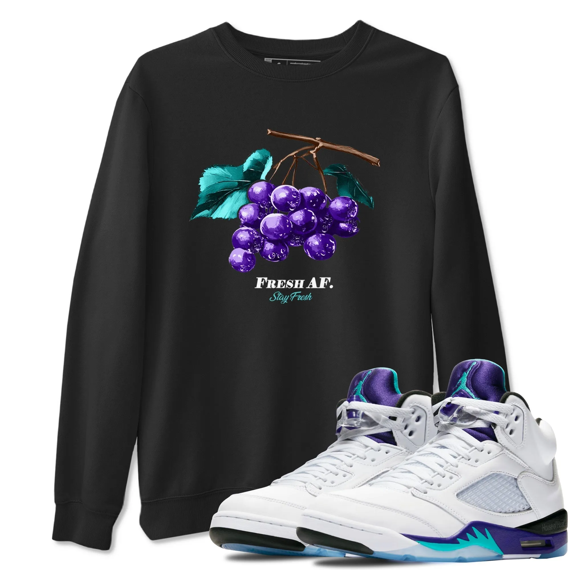 Tees Grape Fresh Best-in-class Air Sneaker SNRT 5 Jordan Grape Top choice -