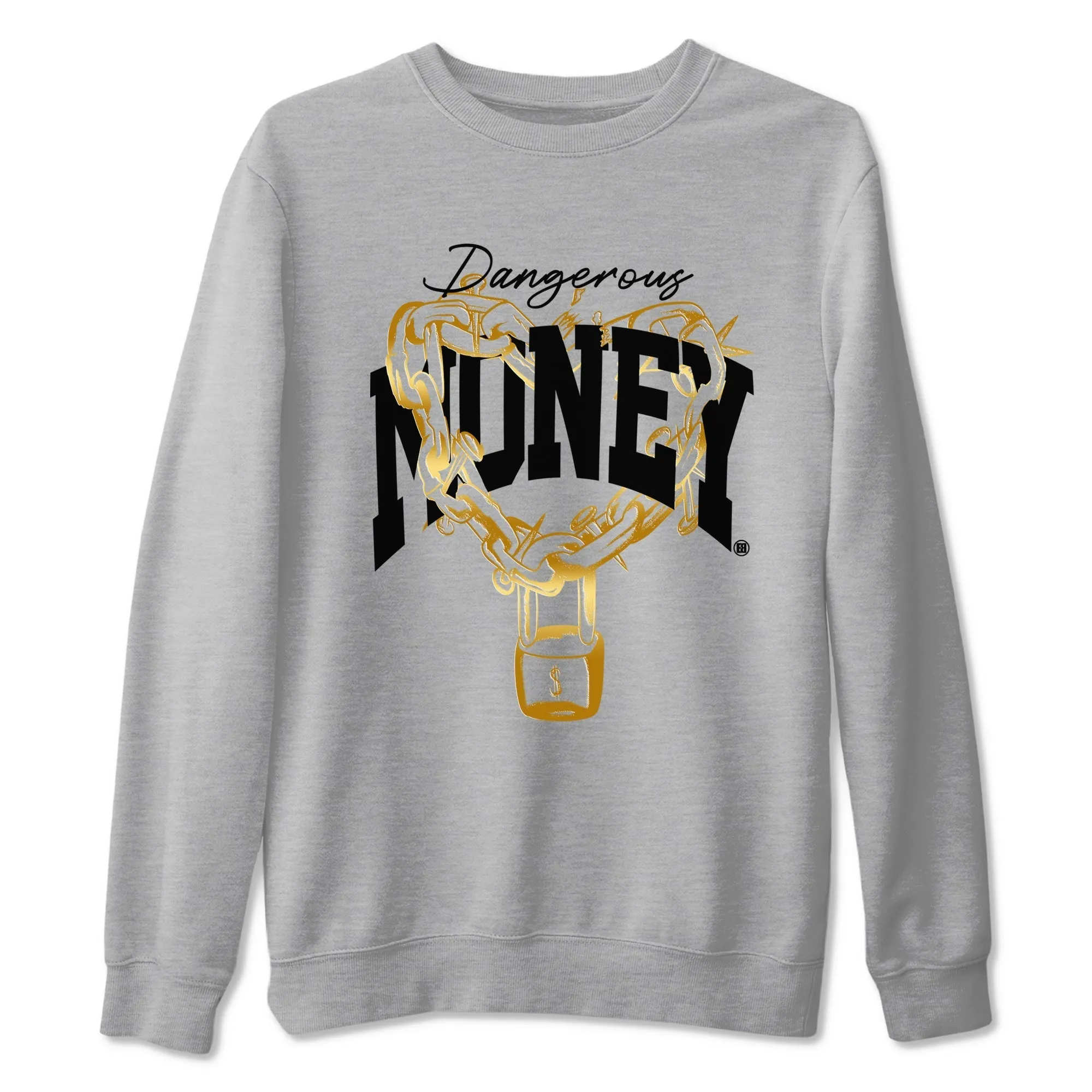 Tees SNRT Jordan Quick shipping Sneaker - Cheap Air 1 Metallic Black Money Gold Dangerous