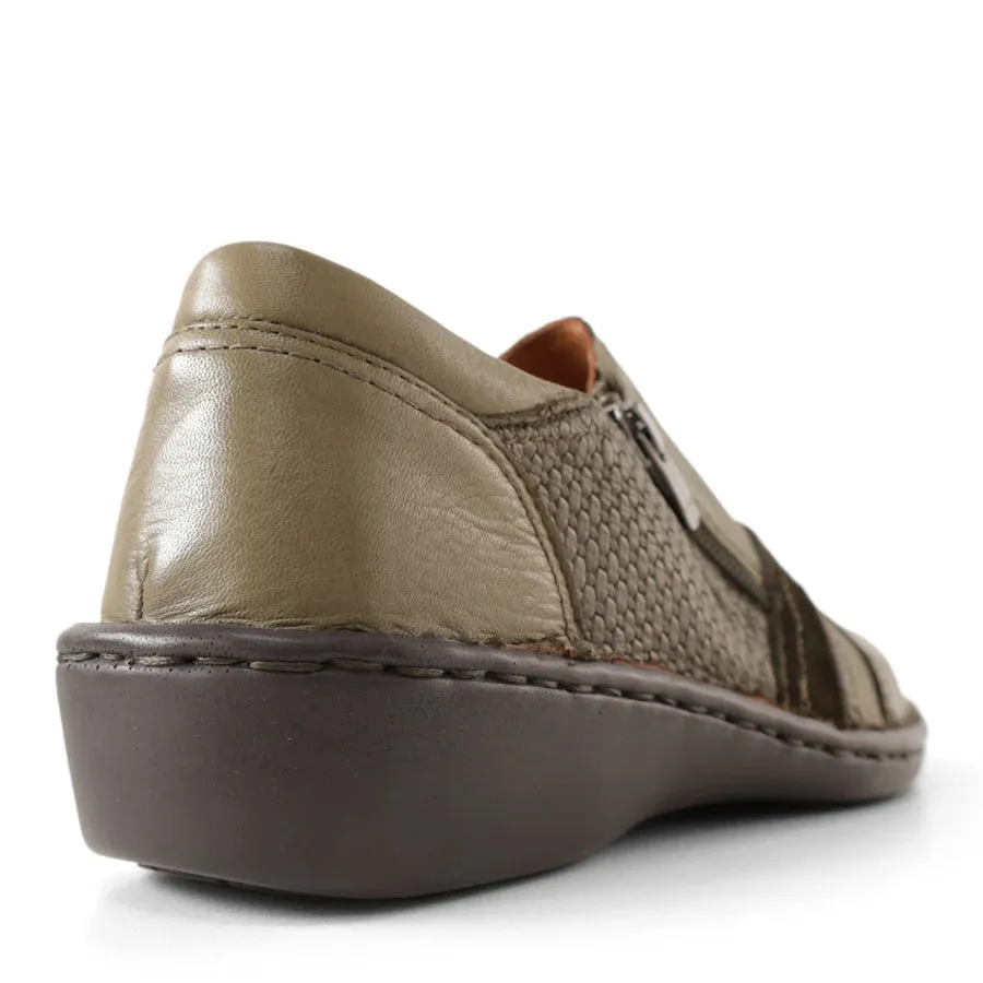 TESSELLI Gibson Casual Shoe - Brook Multi Leather