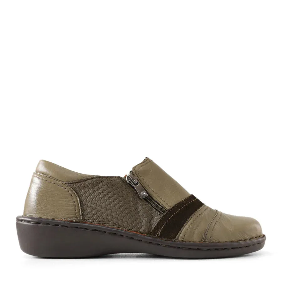 TESSELLI Gibson Casual Shoe - Brook Multi Leather