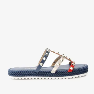 The Seul Multicolor Multi Strap Flat Women Sandal Final Sale!