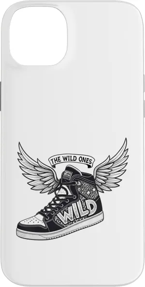 The Wild Ones Winged Sneaker Urban Streetwear Gift Case for iPhone 14 Plus