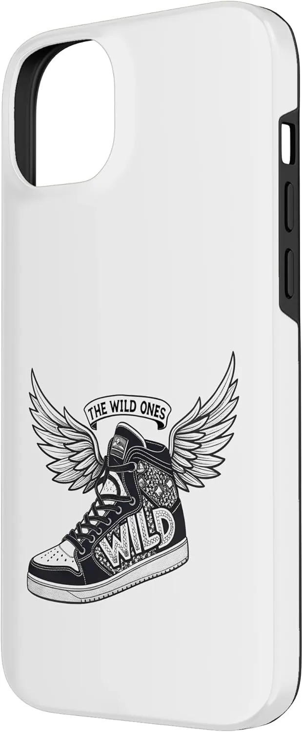 The Wild Ones Winged Sneaker Urban Streetwear Gift Case for iPhone 14 Plus