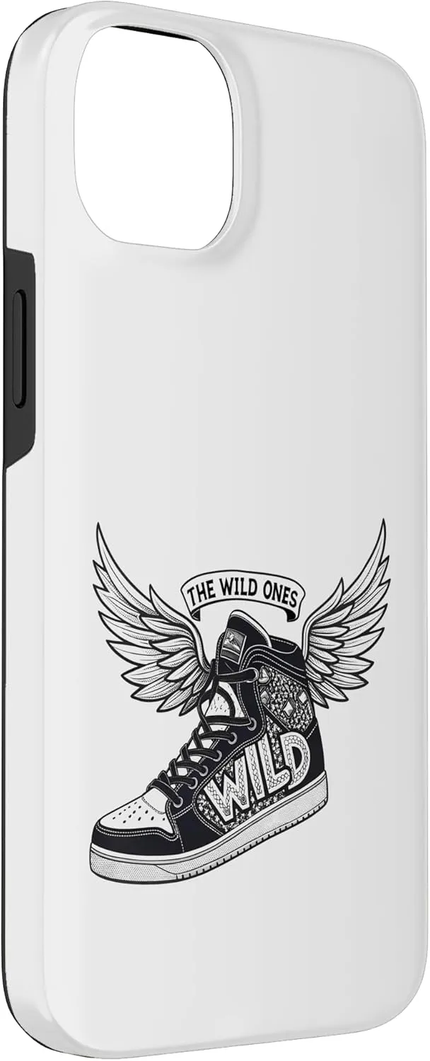 The Wild Ones Winged Sneaker Urban Streetwear Gift Case for iPhone 14 Plus