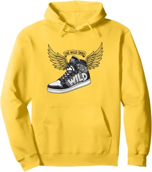 The Wild Ones Winged Sneaker Urban Streetwear Gift Pullover Hoodie