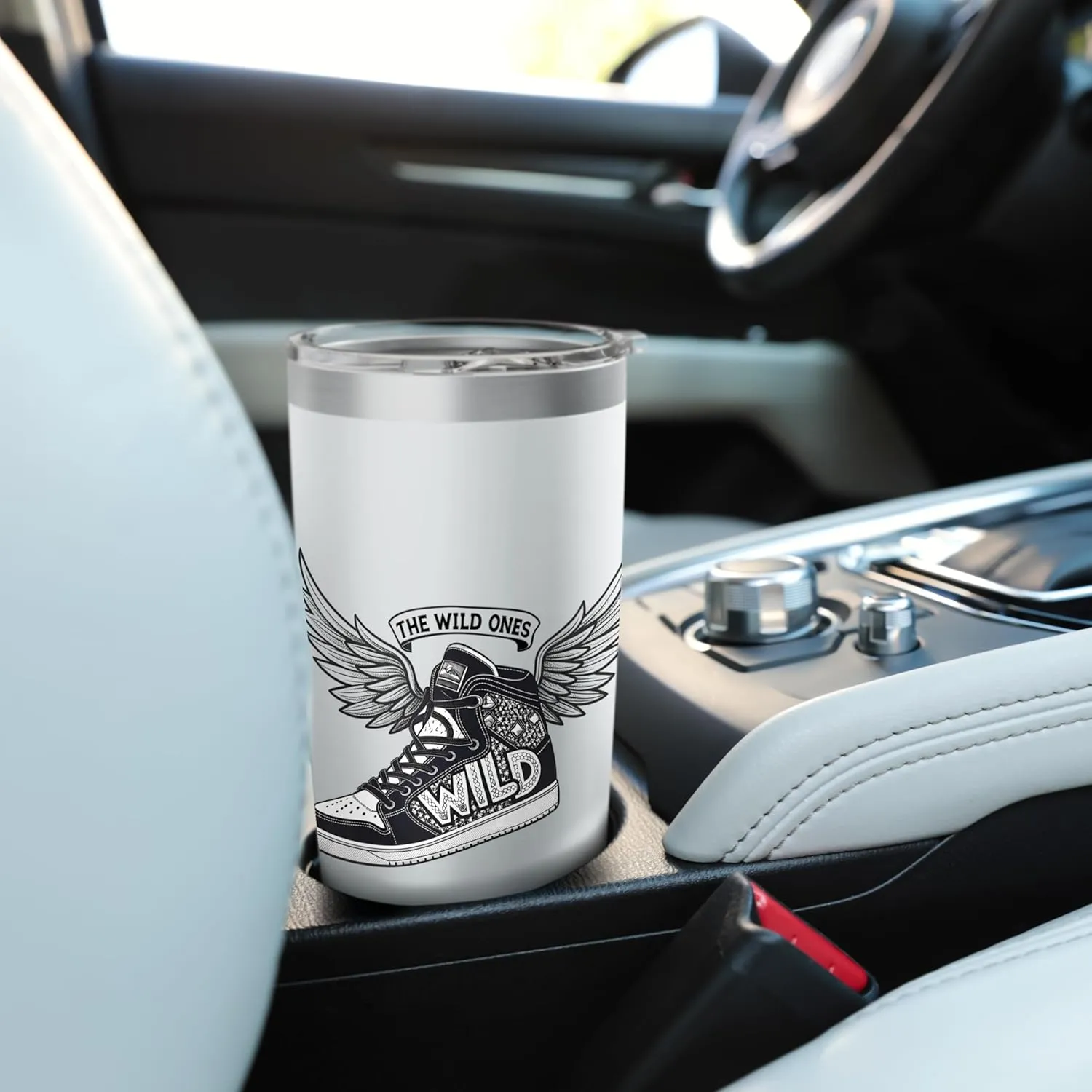 The Wild Ones Winged Sneaker Urban Streetwear Gift Stainless Steel Insulated Tumbler