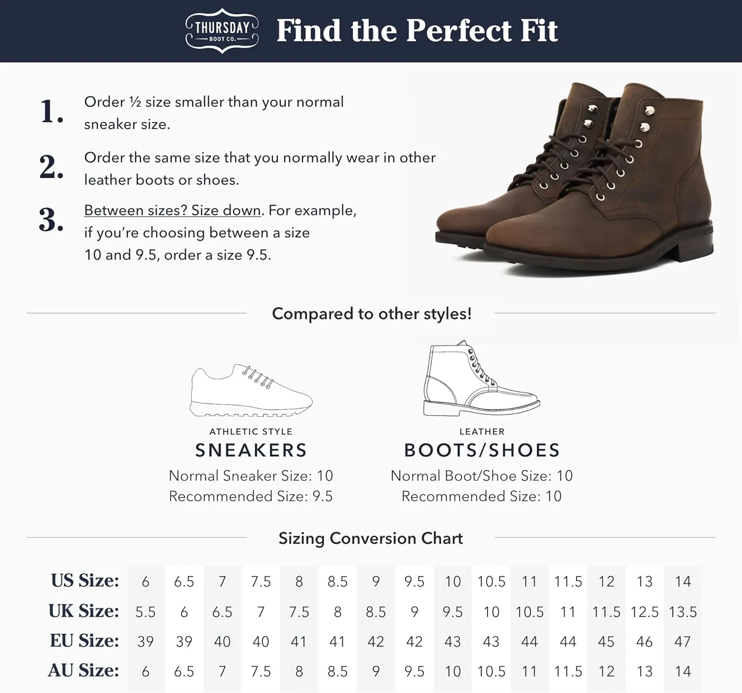 Thursday Boot Company Men's President Ankle Boot