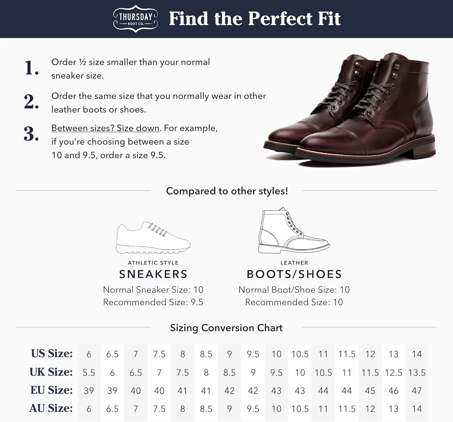 Thursday Boot Company Men's President Ankle Boot