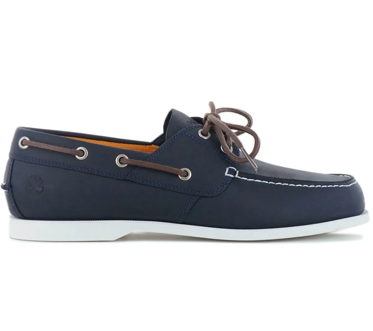 Timberland Cedar Bay Boat Shoe  - Herren klassische Bootsschuhe Leder Blau TB0A288M-019