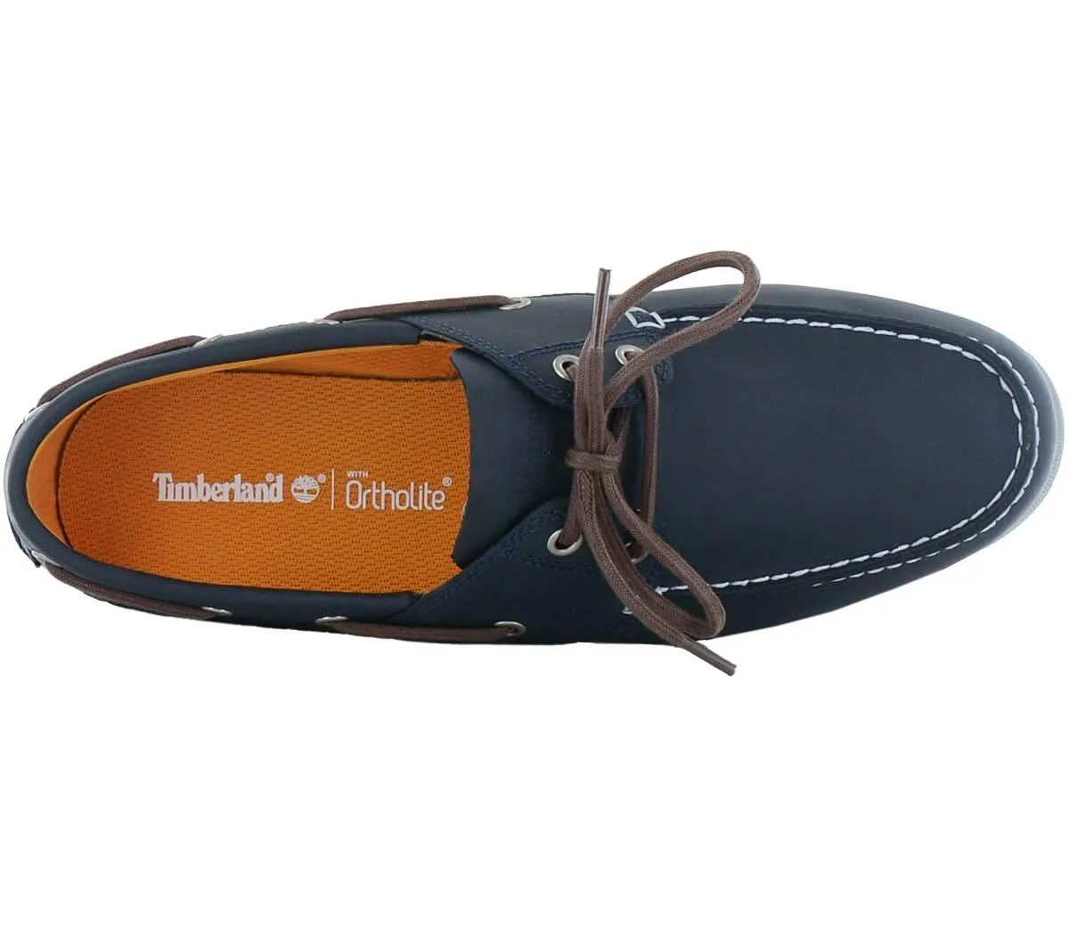 Timberland Cedar Bay Boat Shoe  - Herren klassische Bootsschuhe Leder Blau TB0A288M-019