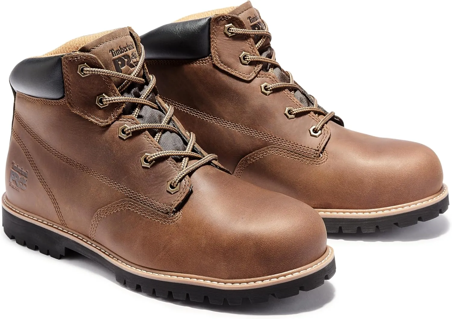 Timberland PRO Men's Gritstone 6 Inch Steel Safety Toe Industrial Work Boot