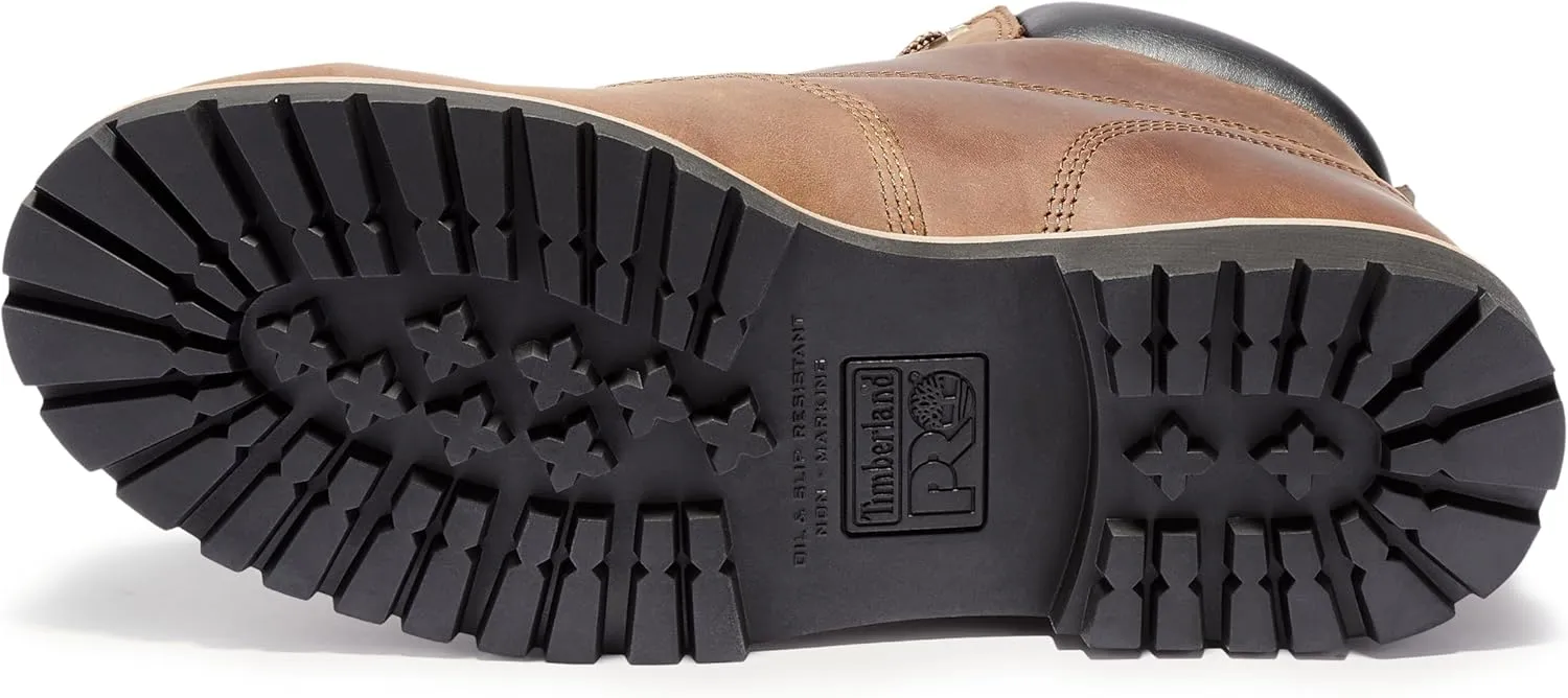 Timberland PRO Men's Gritstone 6 Inch Steel Safety Toe Industrial Work Boot