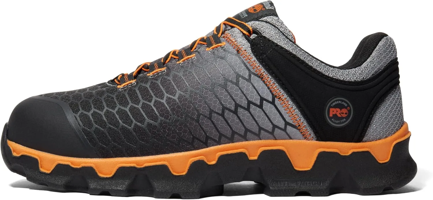 Timberland PRO Men's Powertrain Sport Alloy Safety Toe Static Dissipative Industrial Athletic Work Shoe Boot