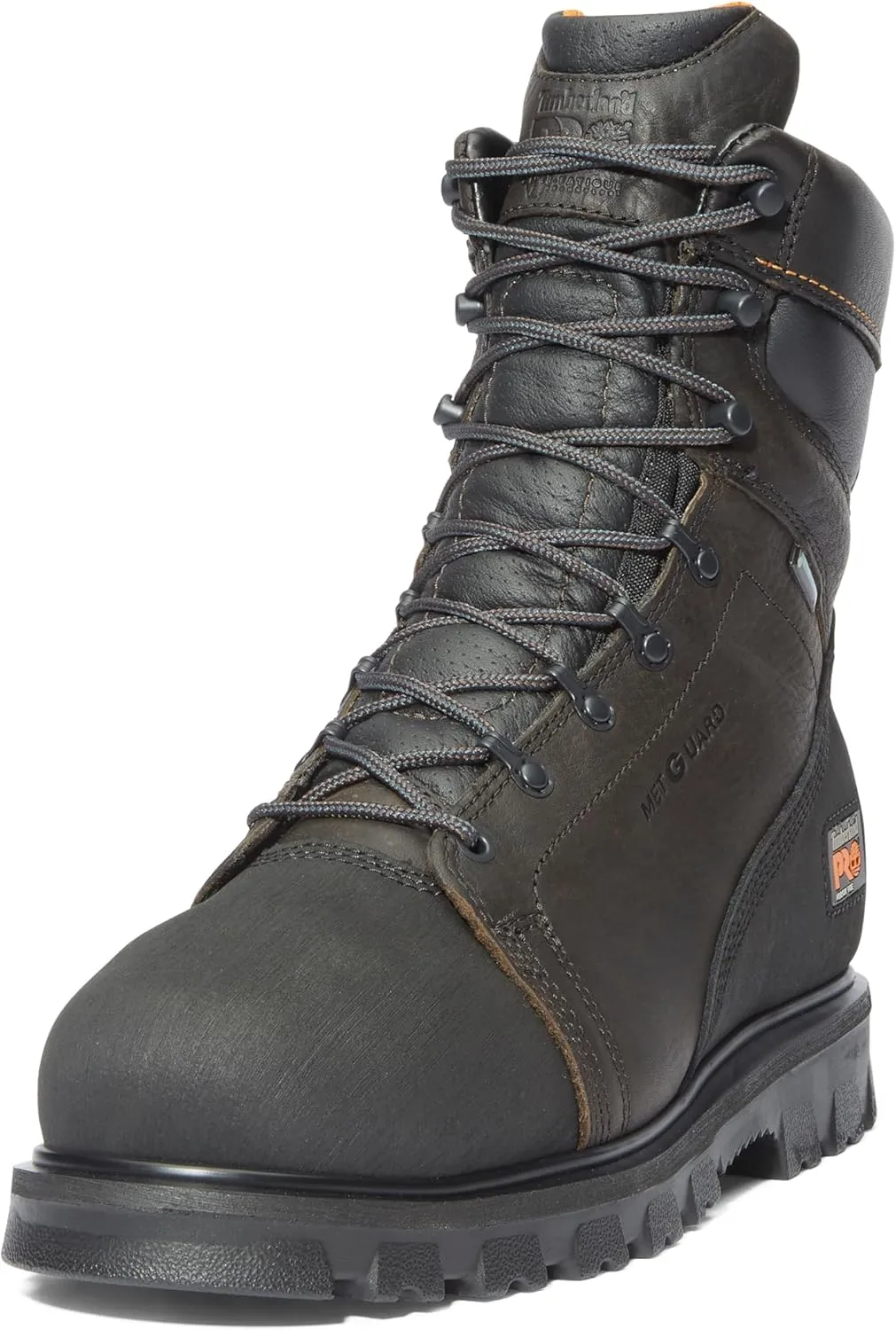 Timberland PRO Men's Rigmaster Internal Met Guard 8 Inch Alloy Safety Toe Waterproof Industrial Work Boot