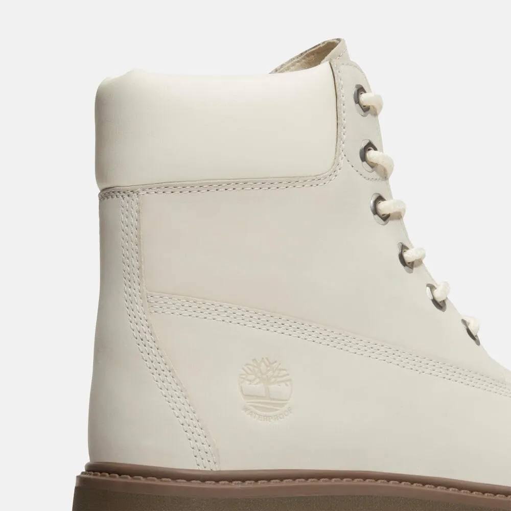 Timberland Women's Stone Street 6 Inch Lace Up Waterproof Fashion Boot
