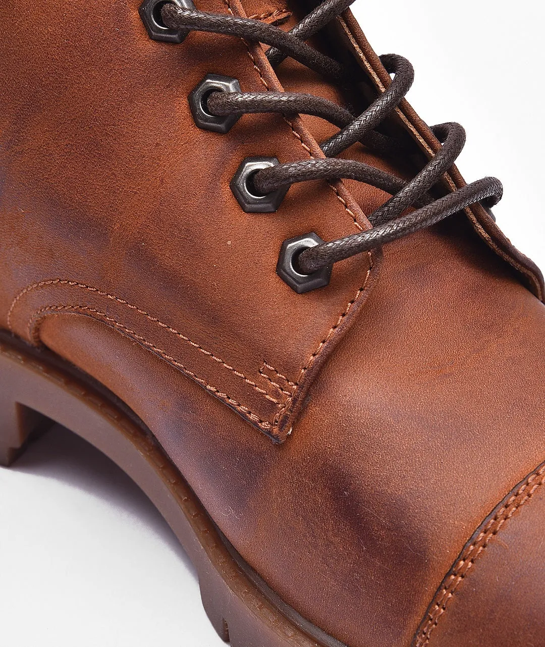 Toe cap style Men's Leather Boots – Rugged Durability