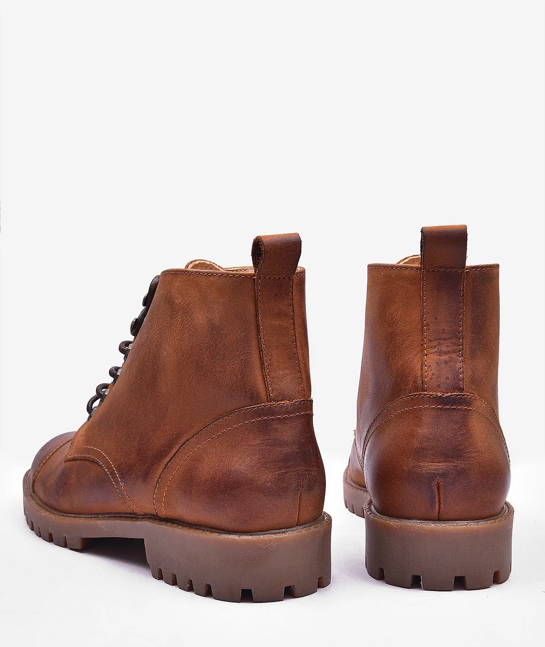Toe cap style Men's Leather Boots – Rugged Durability