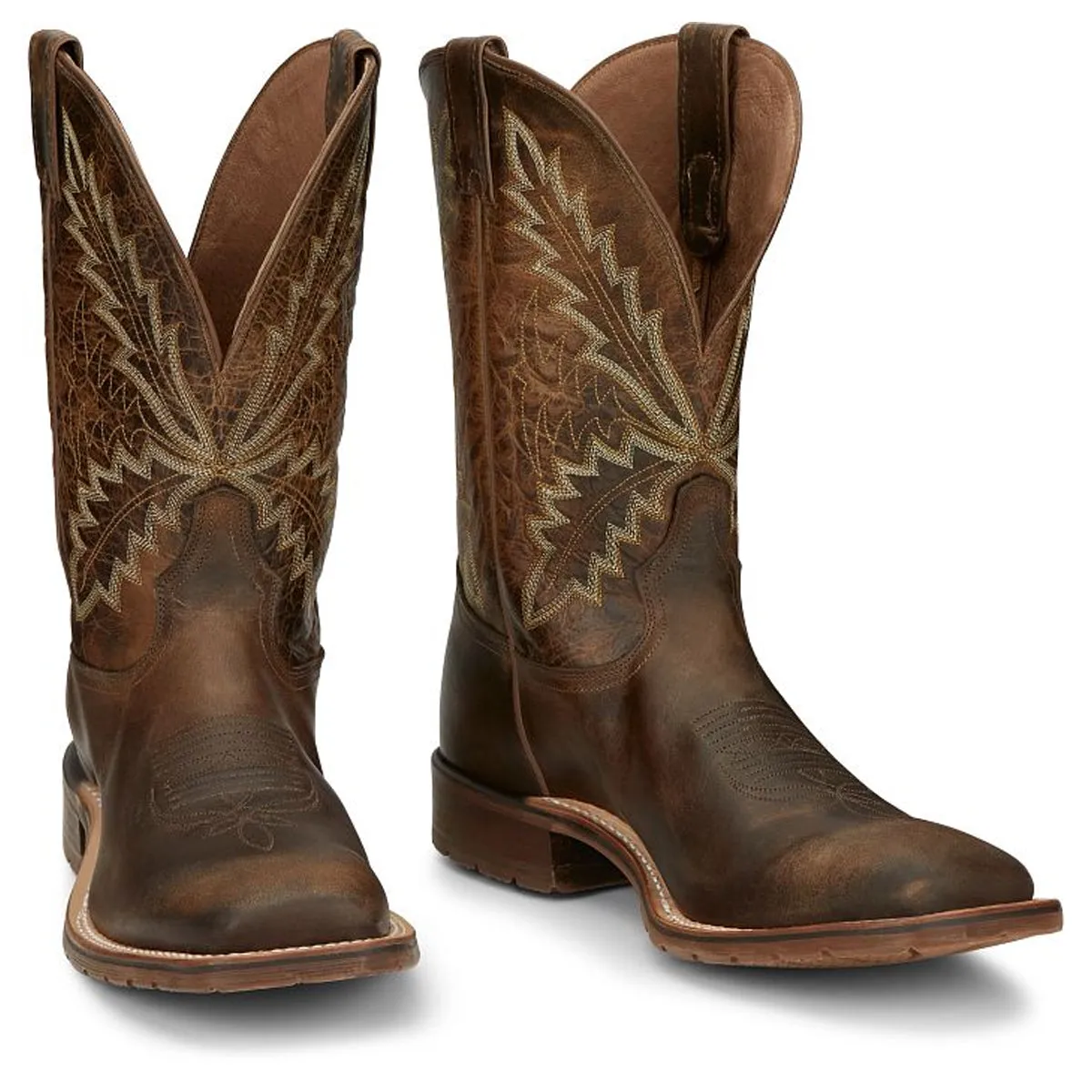 Tony Lama Back Men Footwear CowBoy/Western Bowie 11"  Western Color Oak (#XT5104)