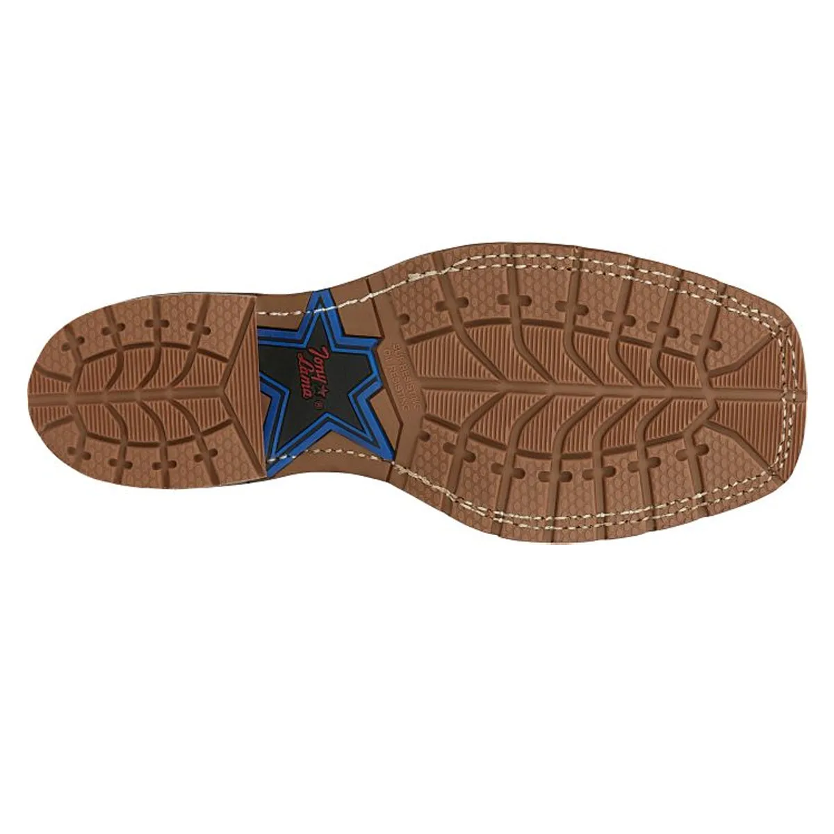 Tony Lama Back Men Footwear CowBoy/Western Bowie 11"  Western Color Oak (#XT5104)
