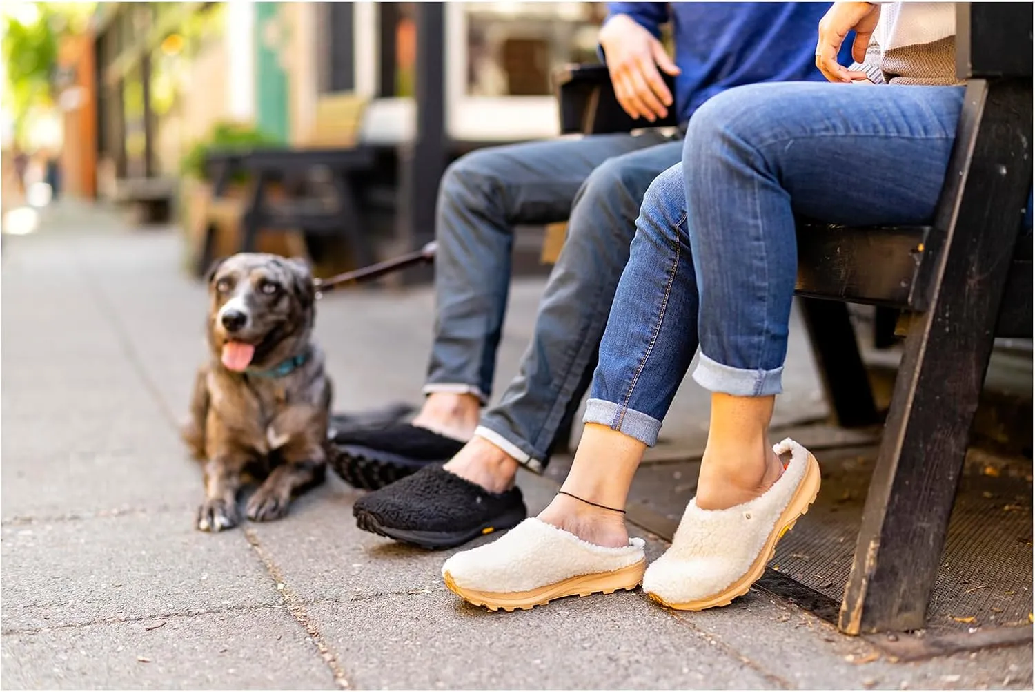 Topo Athletic Women's Revive Lightweight Comfortable 3MM Drop Recycled Fleece Natural Recovery Shoes, Everyday Wear Slippers