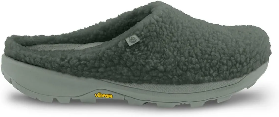 Topo Athletic Women's Revive Lightweight Comfortable 3MM Drop Recycled Fleece Natural Recovery Shoes, Everyday Wear Slippers