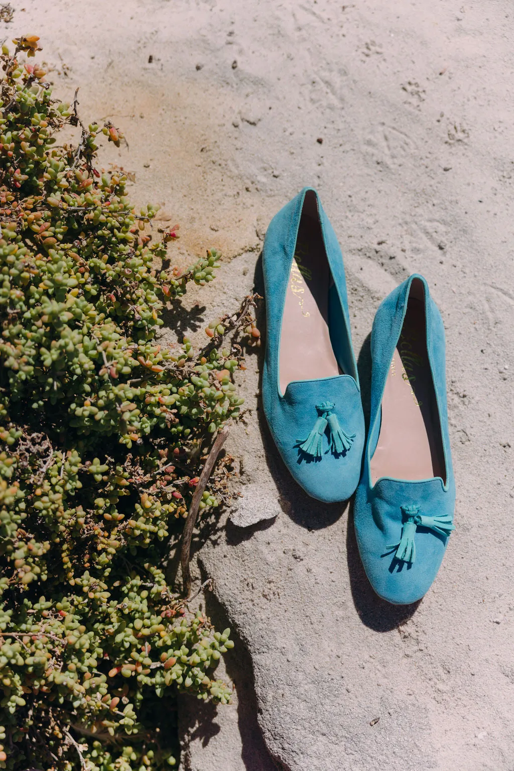 Turq-Serenity Tasselloafer Klassik