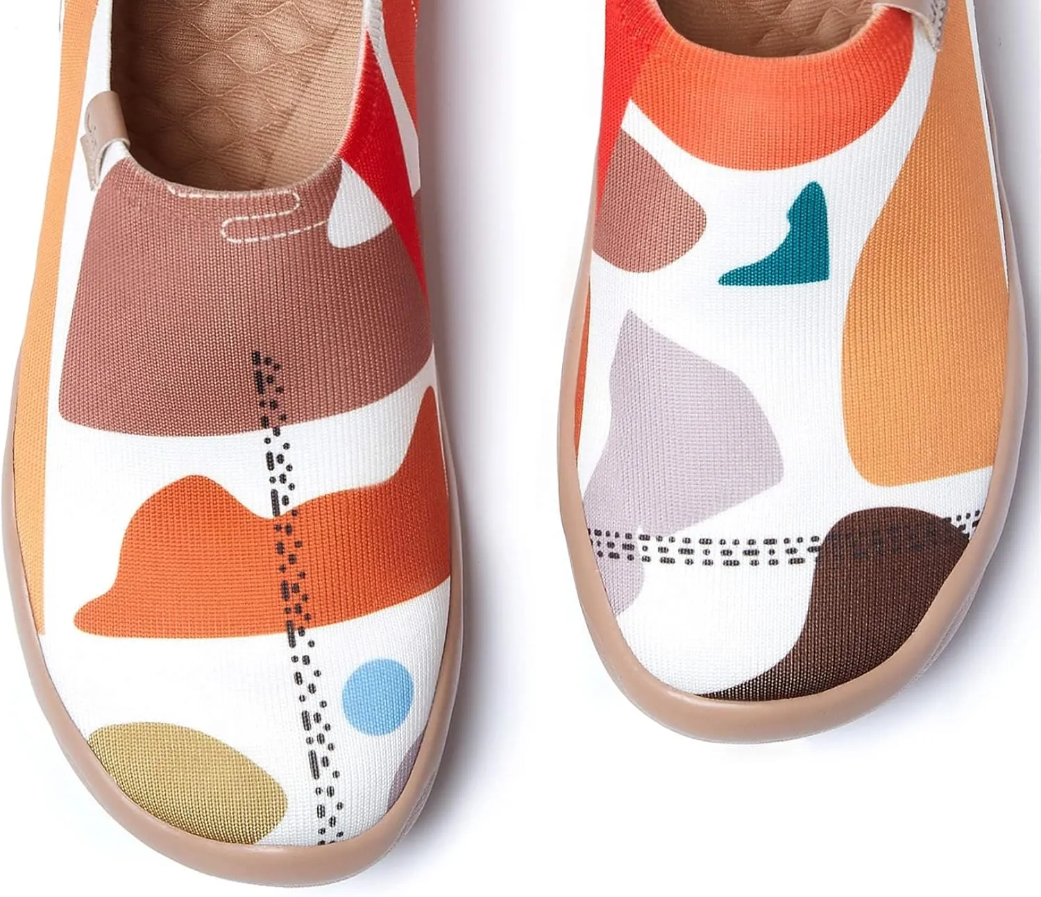 UIN Art Master Women's Art Travel Shoes Slip On Loafers Comfort Lightweight Fashion Sneaker