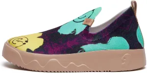 UIN Women's Art Painted Travel Shoes Slip On Casual Loafers Lightweight Comfort Fashion Sneaker Fuerteventura