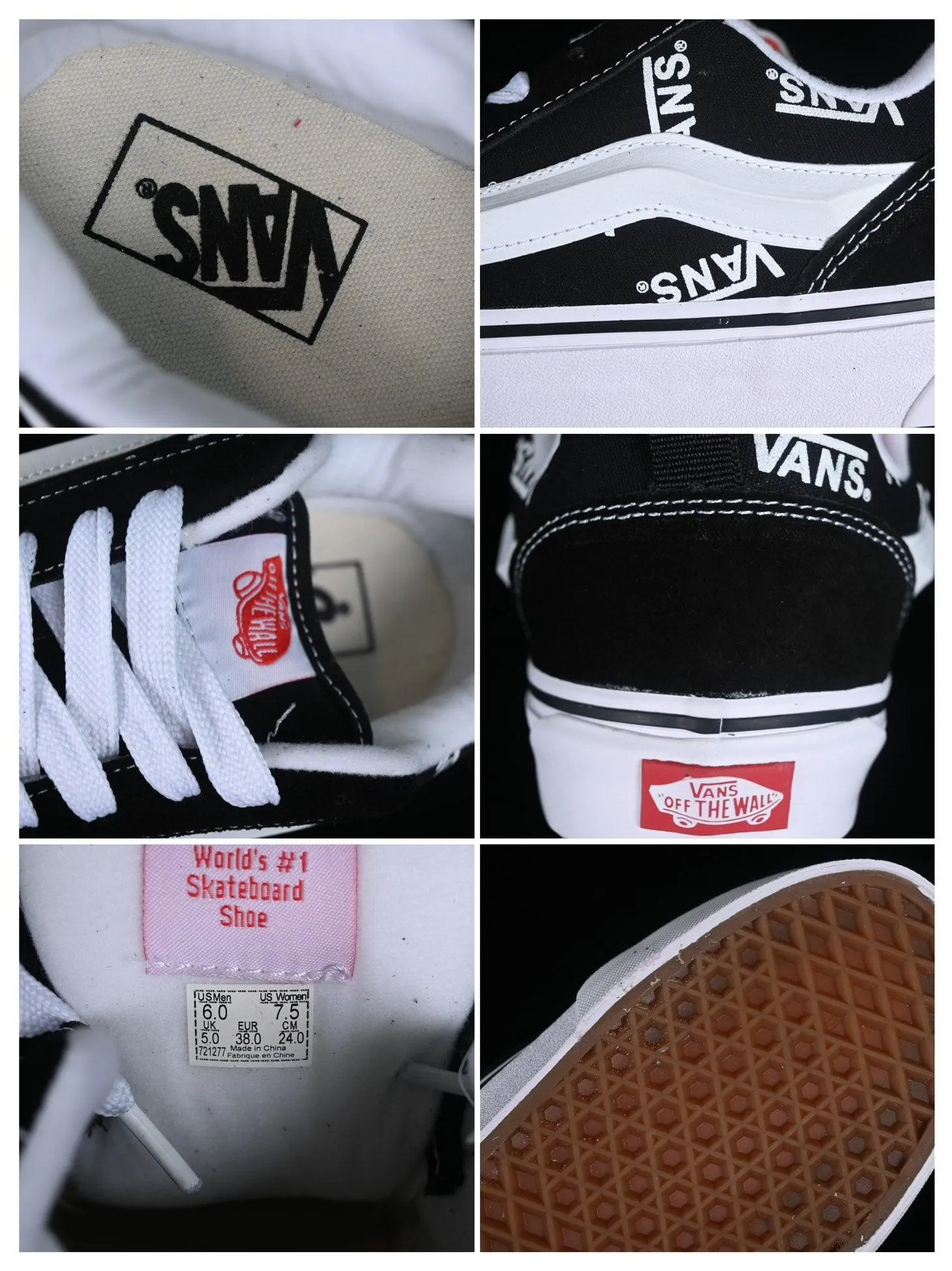 Vans  Knu Skool 'Black/White'