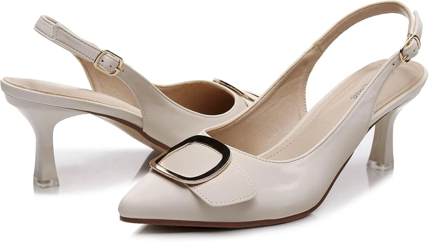VenusCelia Women's Charming Lady Slingback Pump Shoe