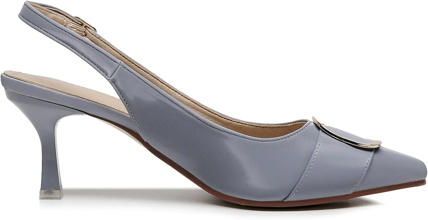 VenusCelia Women's Charming Lady Slingback Pump Shoe