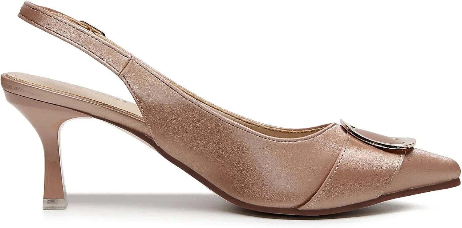 VenusCelia Women's Charming Lady Slingback Pump Shoe