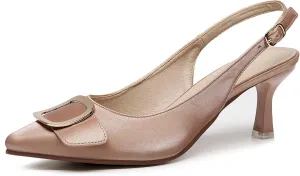 VenusCelia Women's Charming Lady Slingback Pump Shoe