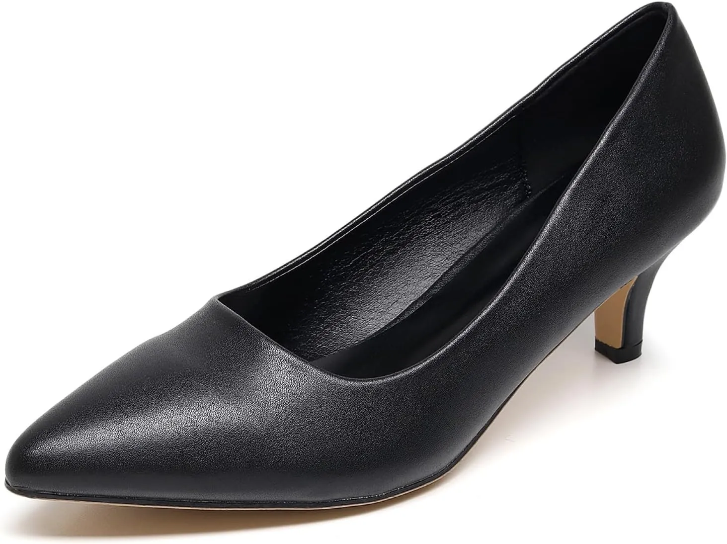 VenusCelia Women's Rokoko Pump Kitten Heel Shoe