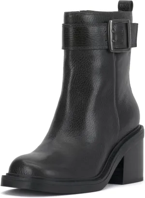 Vince Camuto Women's Bembonie Stacked Heel Bootie Ankle Boot