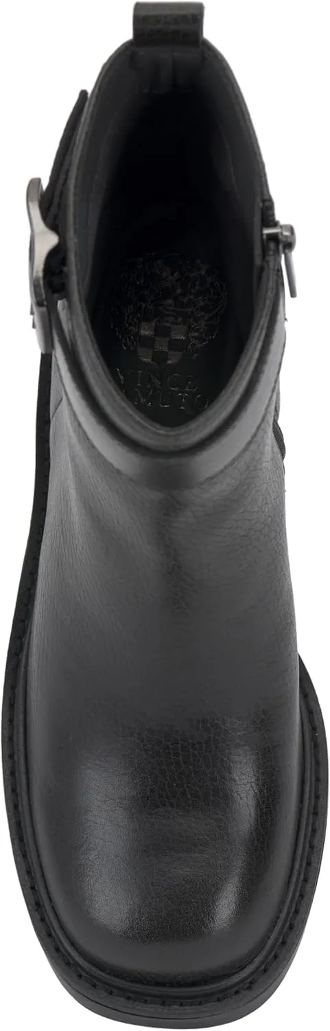 Vince Camuto Women's Bembonie Stacked Heel Bootie Ankle Boot