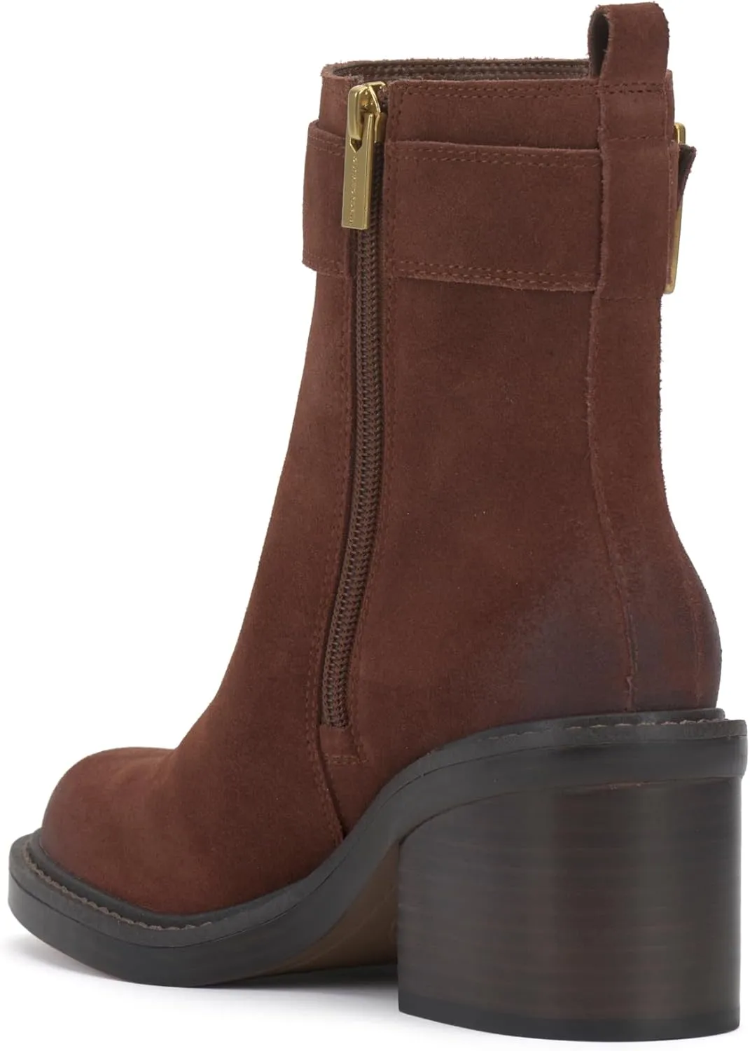 Vince Camuto Women's Bembonie Stacked Heel Bootie Ankle Boot