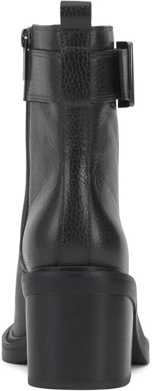 Vince Camuto Women's Bembonie Stacked Heel Bootie Ankle Boot