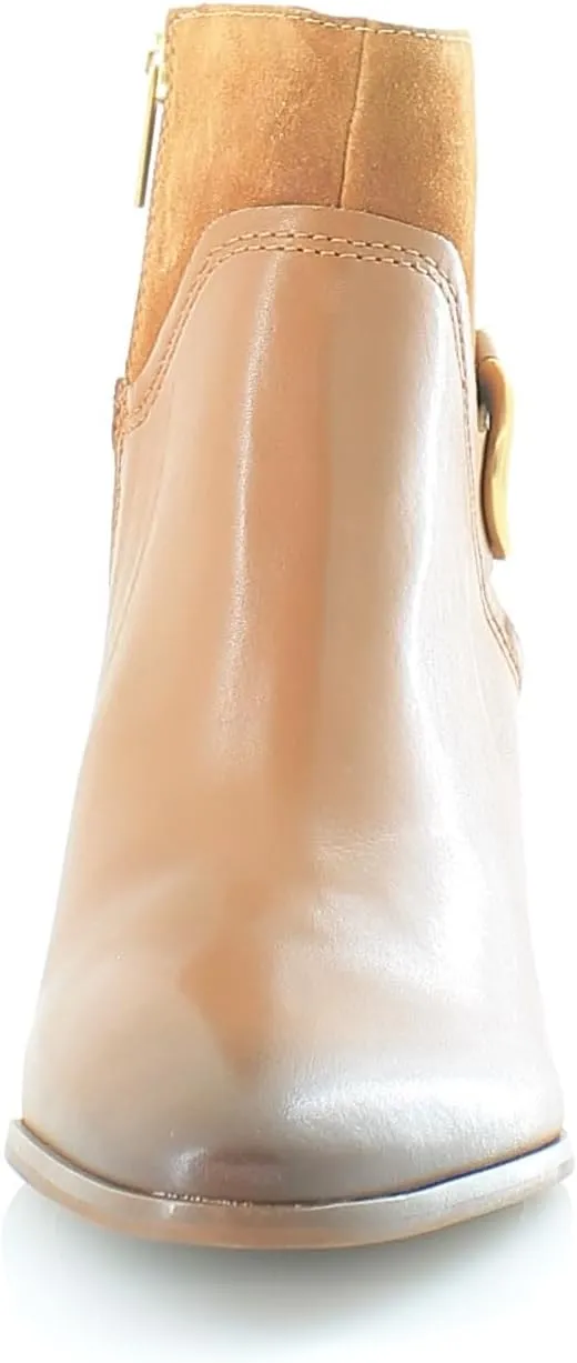 Vince Camuto Women's Evelanna Stacked Heel Bootie Ankle Boot