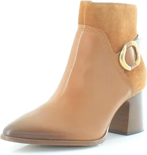 Vince Camuto Women's Evelanna Stacked Heel Bootie Ankle Boot