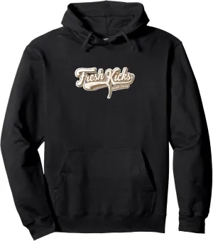 Vintage Style Fresh Kicks Laced Daily Pullover Hoodie