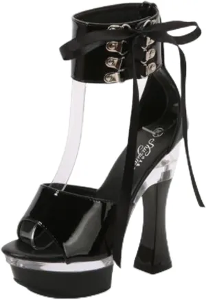 Women's 14cm Sandals Chunky Heel Platform Lace Up High Heels Fashion Everyday Work Party Plus Size Summer High Heel Sandals