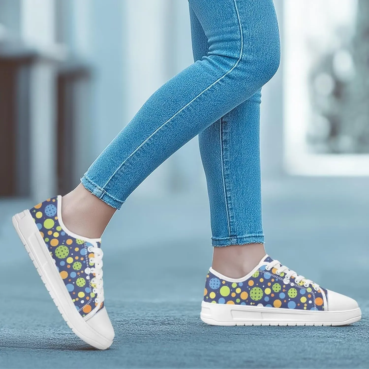 Women's Canvas Walking Shoes Comfortable Breathable Canvas Sneaker Elastic Versatile Everyday Shoe Size 6-13.5 White Sole