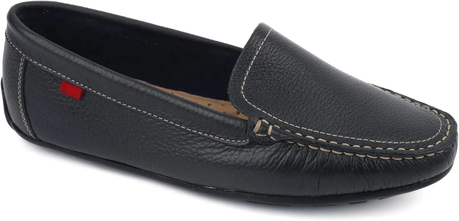 Womens Casual Comfortable Genuine Leather Driving Moccasins Classic Fashion Venetian Slip On Ladies Driving Loafer Flat Shoes