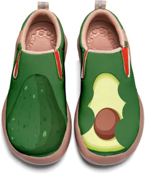 Women’s Casual Travel Shoe - Loafers Slip On Fruit Art Painted Sneakers Comfort Breathe Walking Shoes