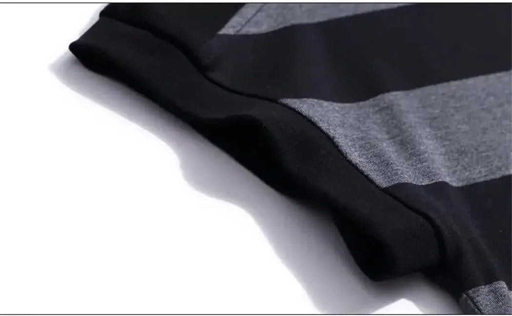 Women's Clothing Comfortable Cotton Striped T-Shirt Summer Short Sleeve Round Neck Loose Elegant Trendy Shirt