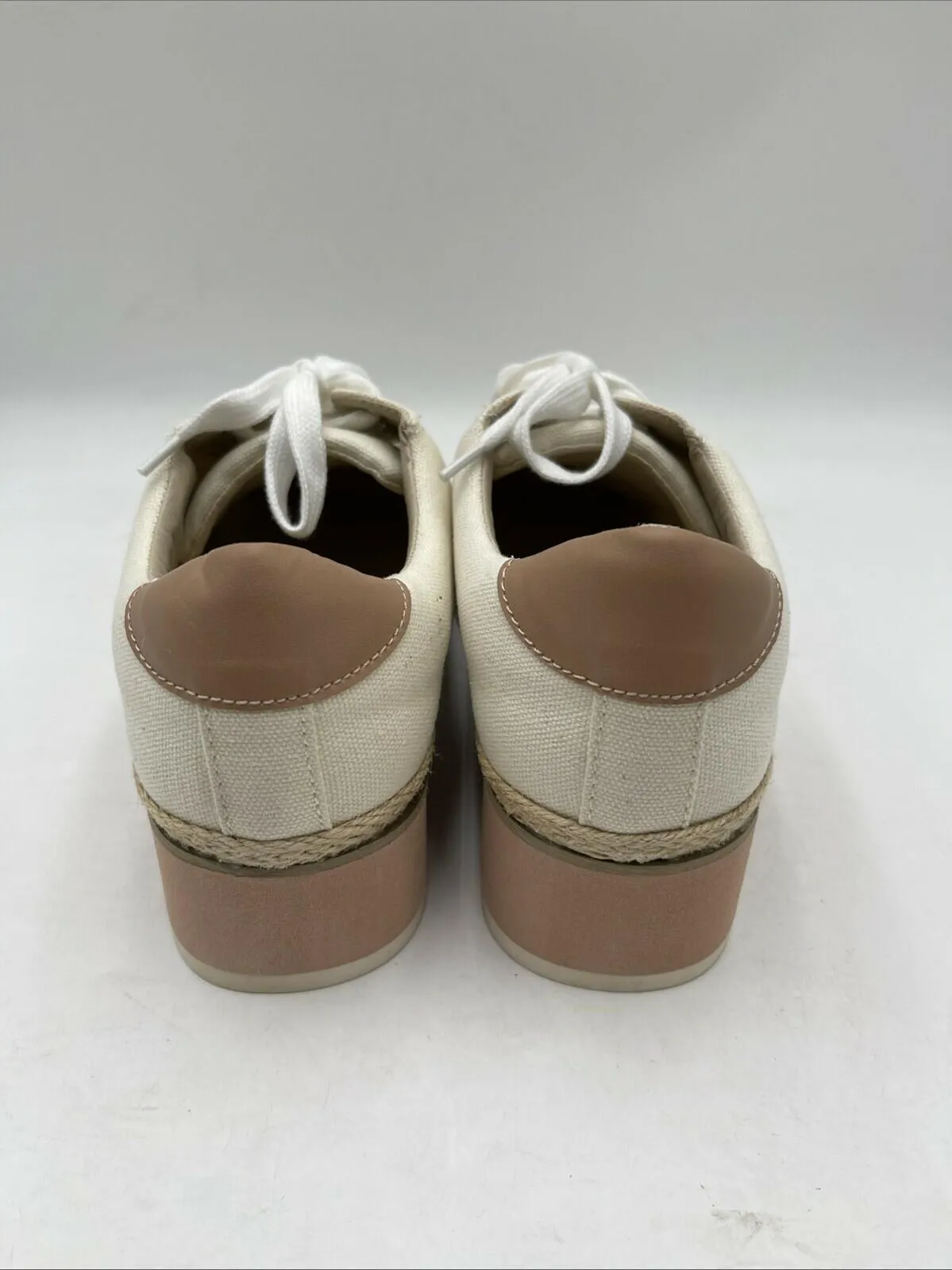 Women’s Dolce Vita Tomas Rope Sneaker Off White Size 10M - Very Good