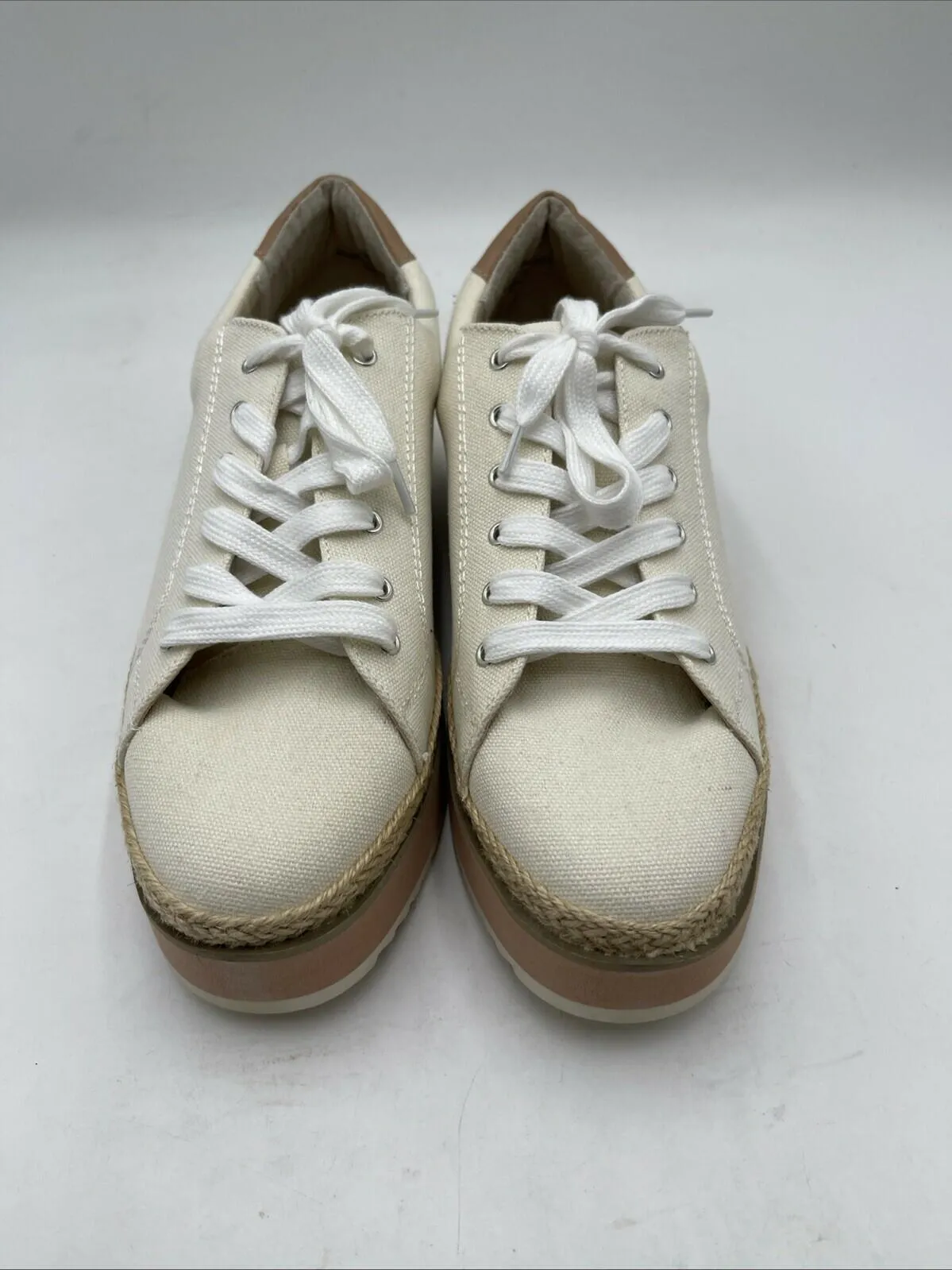 Women’s Dolce Vita Tomas Rope Sneaker Off White Size 10M - Very Good
